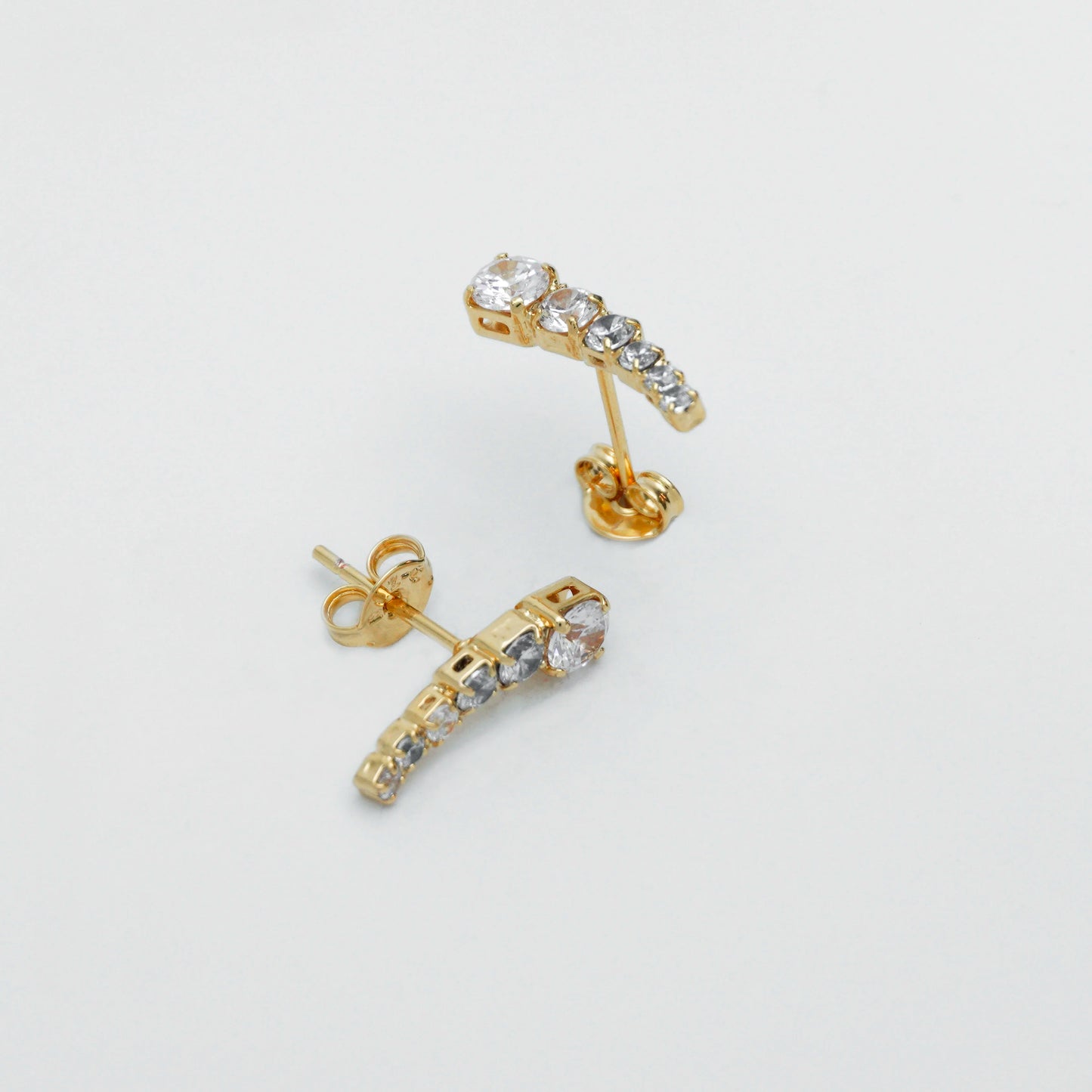 Arete Tipo Topo Shooting Star Circones Cristal