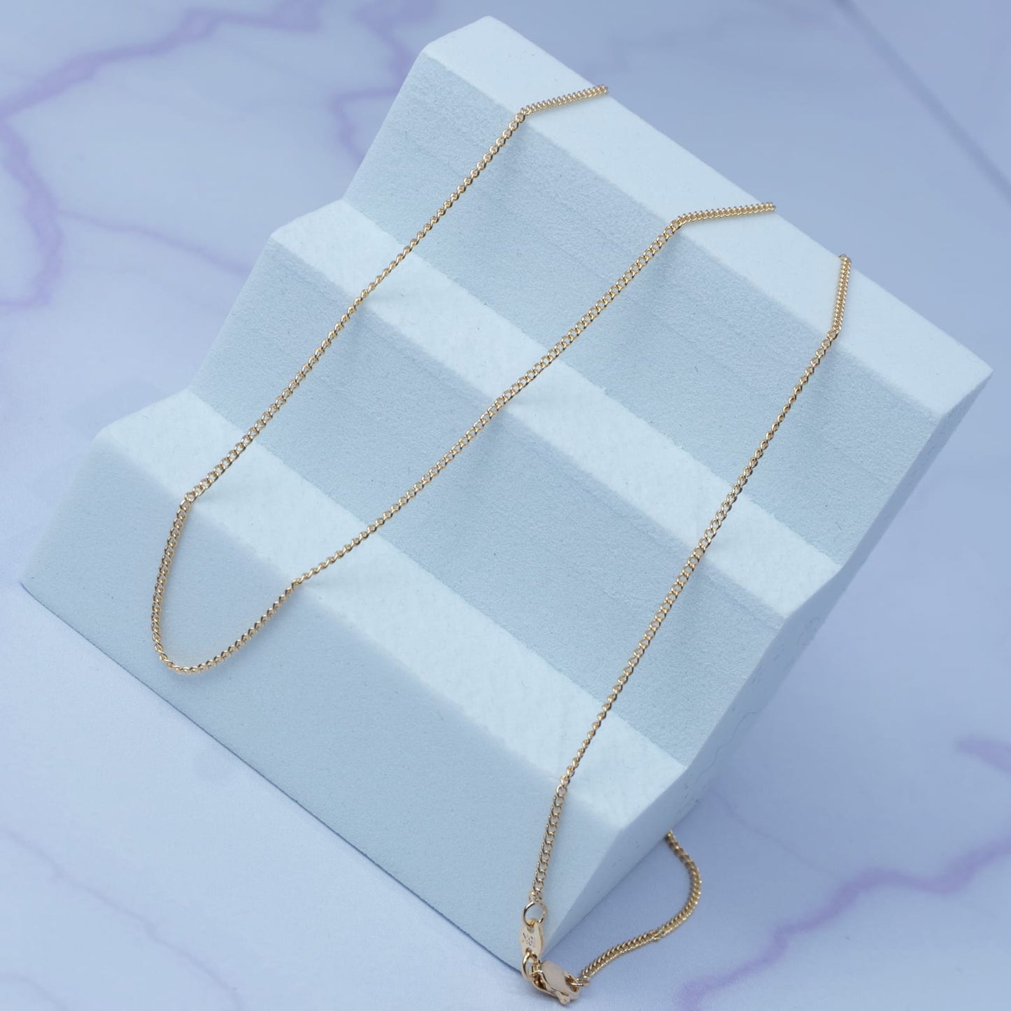 Cadena Cubana 1 mm x 60 cm