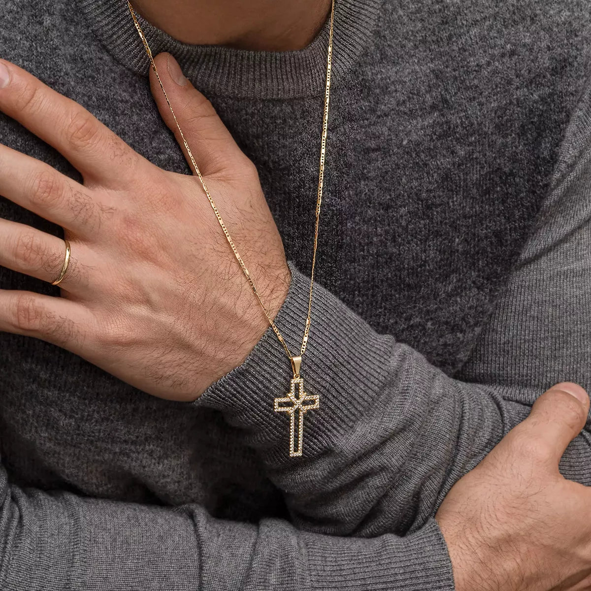 Cadena Escalera plana