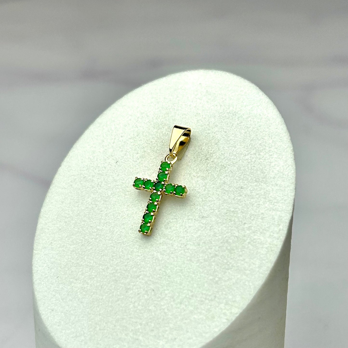 Dije Cruz Circones Verdes