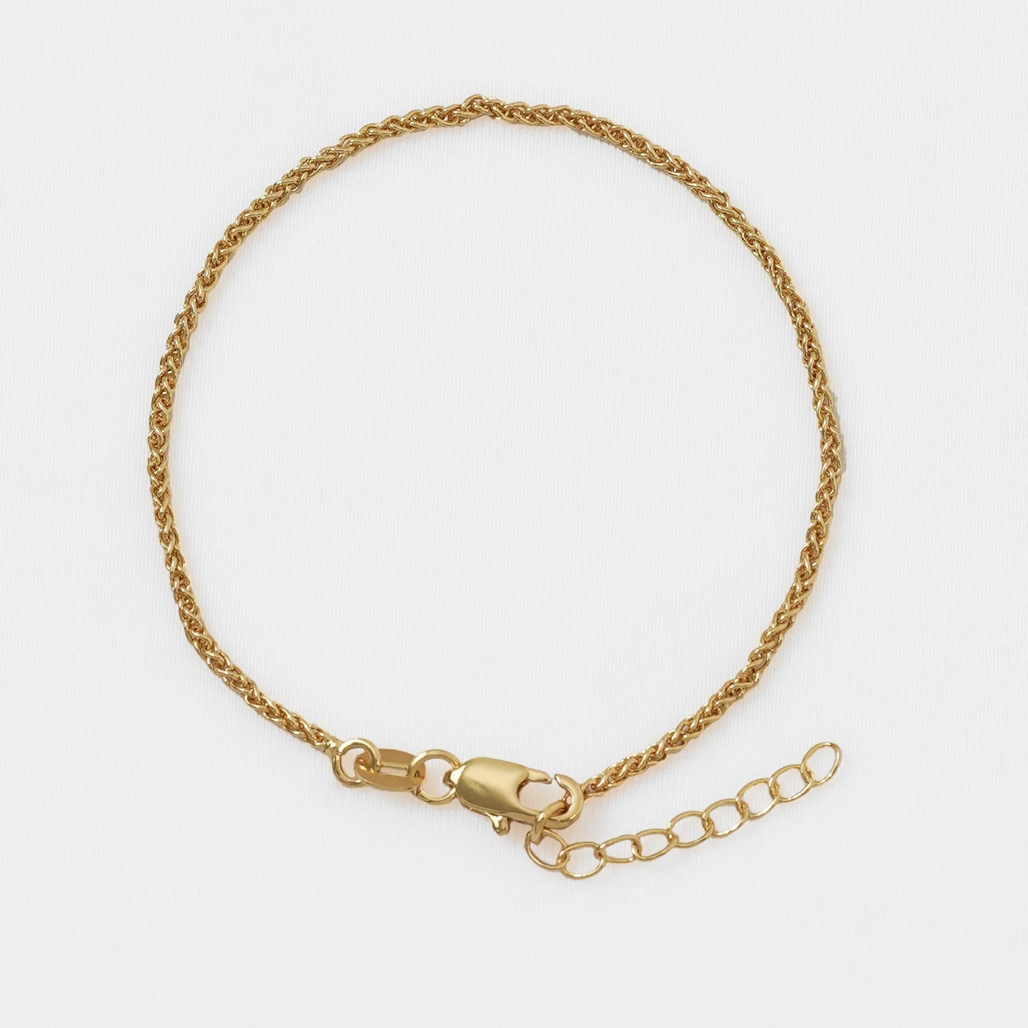 Pulsera Militar Doble Delgada 16 cm + extensor