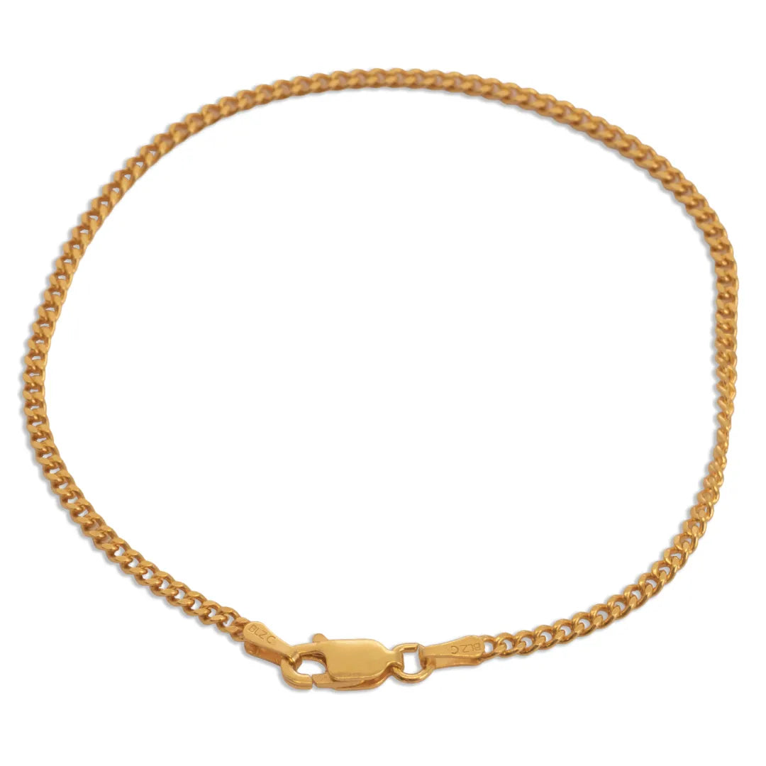 Pulsera Cubana IT 2 MM X 19 CM