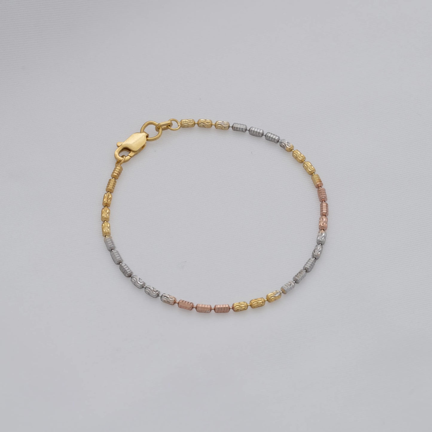 Pulsera Barril Prismc IT 16 cm Tres Oros