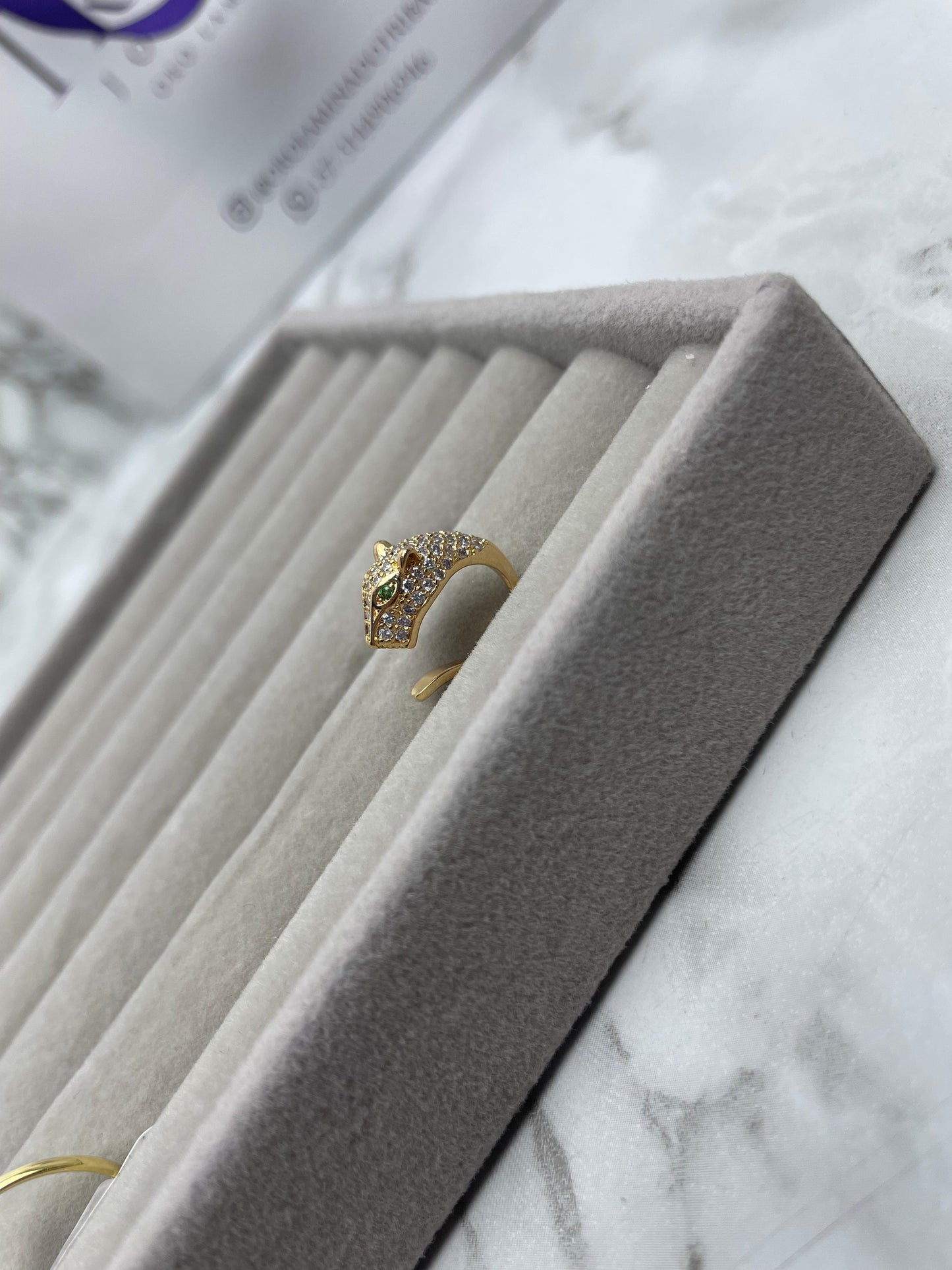 Earcuff Luxe Leopardo Circones