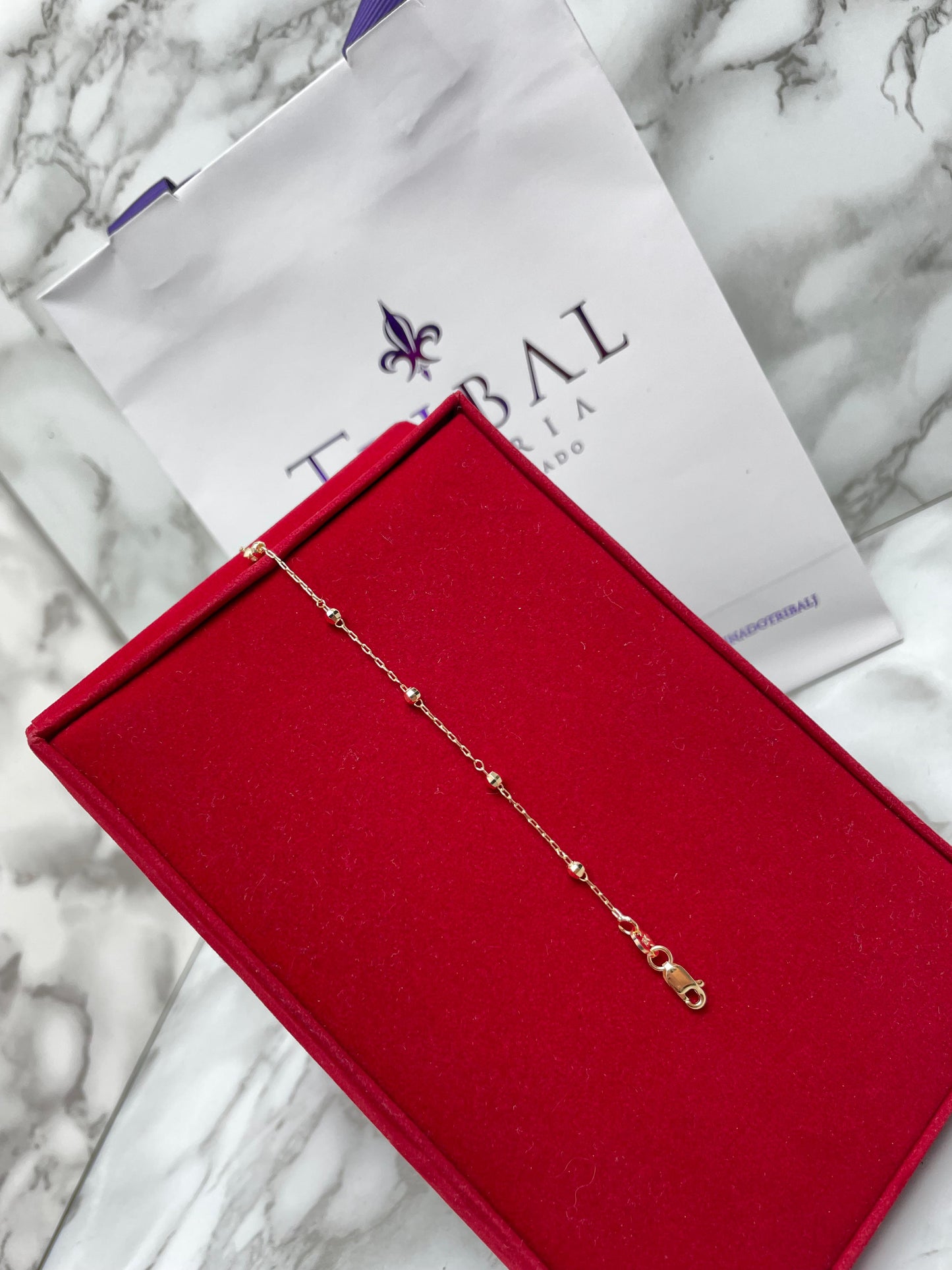 Pulsera Alterna Balin Fiesta 3mm X 18 cm