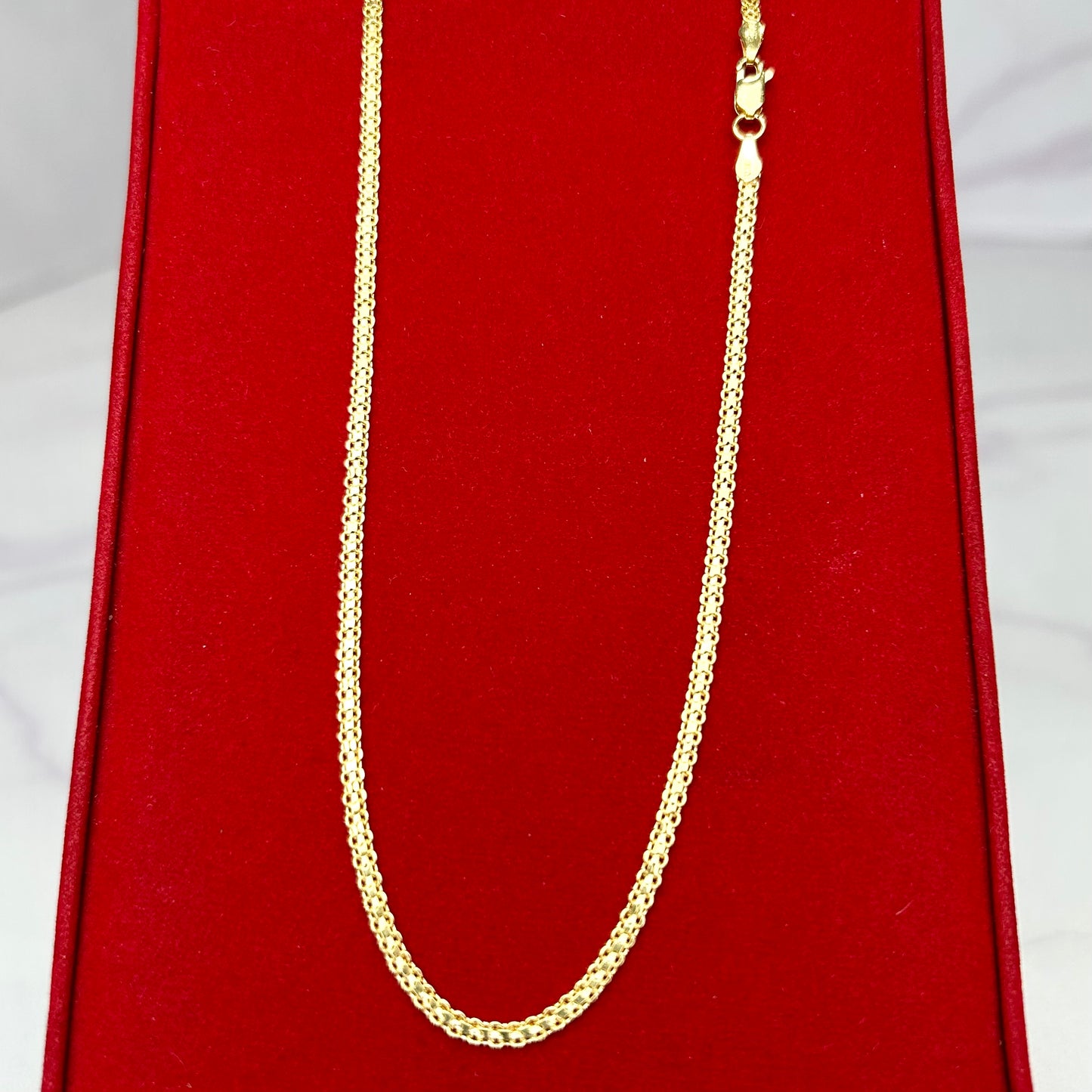 Cadena Tejido Chinesca 2 mm x 60cm