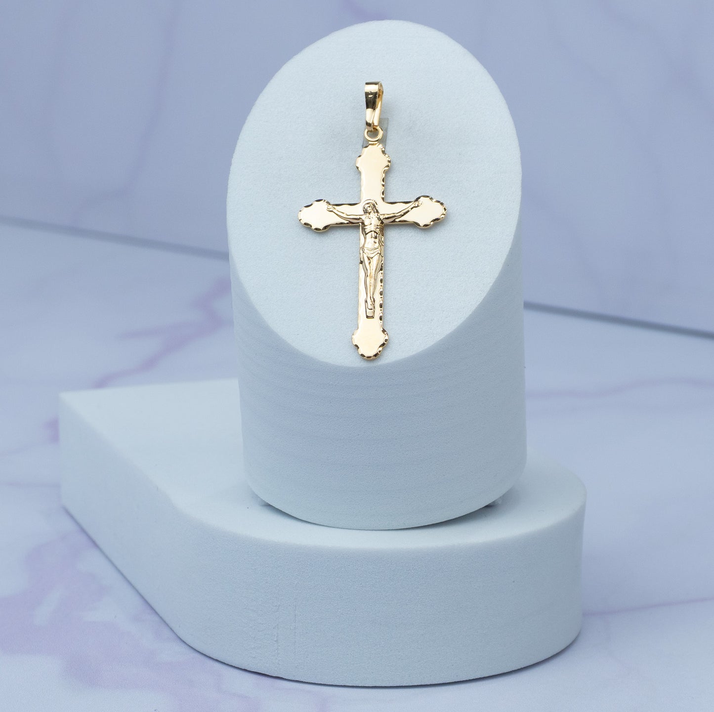 DIJE CRUZ CRISTO GRIEGO 50*25MM