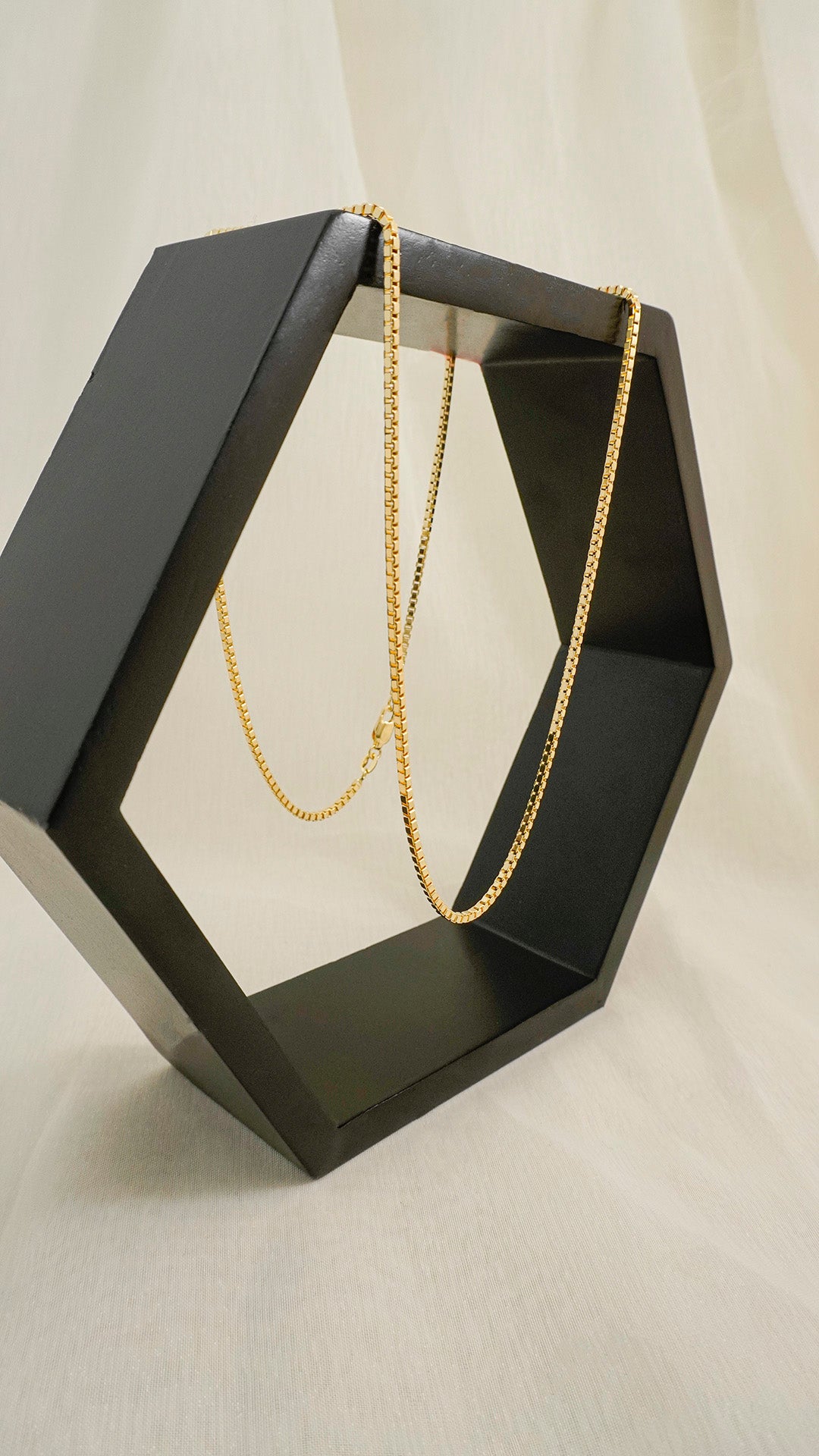 Cadena Veneciana Gruesa - 2mm 65cm