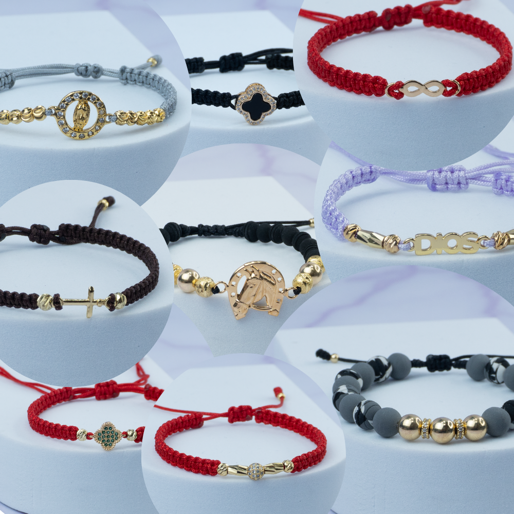 Pulseras Tejidas y Balineria - UNISEX