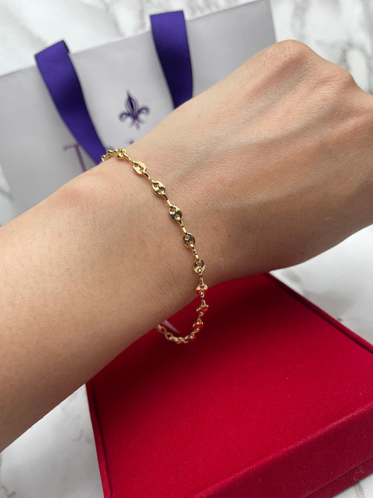 Pulsera Tipo Gucci-Infinito 3.5MM 18CM