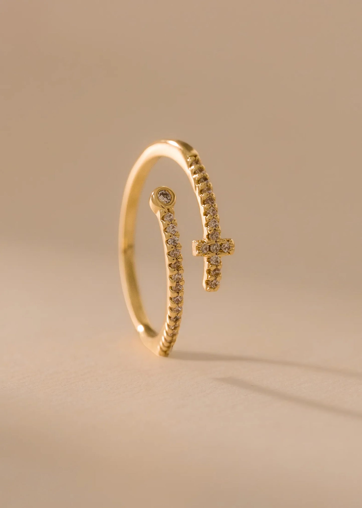 Anillo Luxe Ajustable Circón Cristal