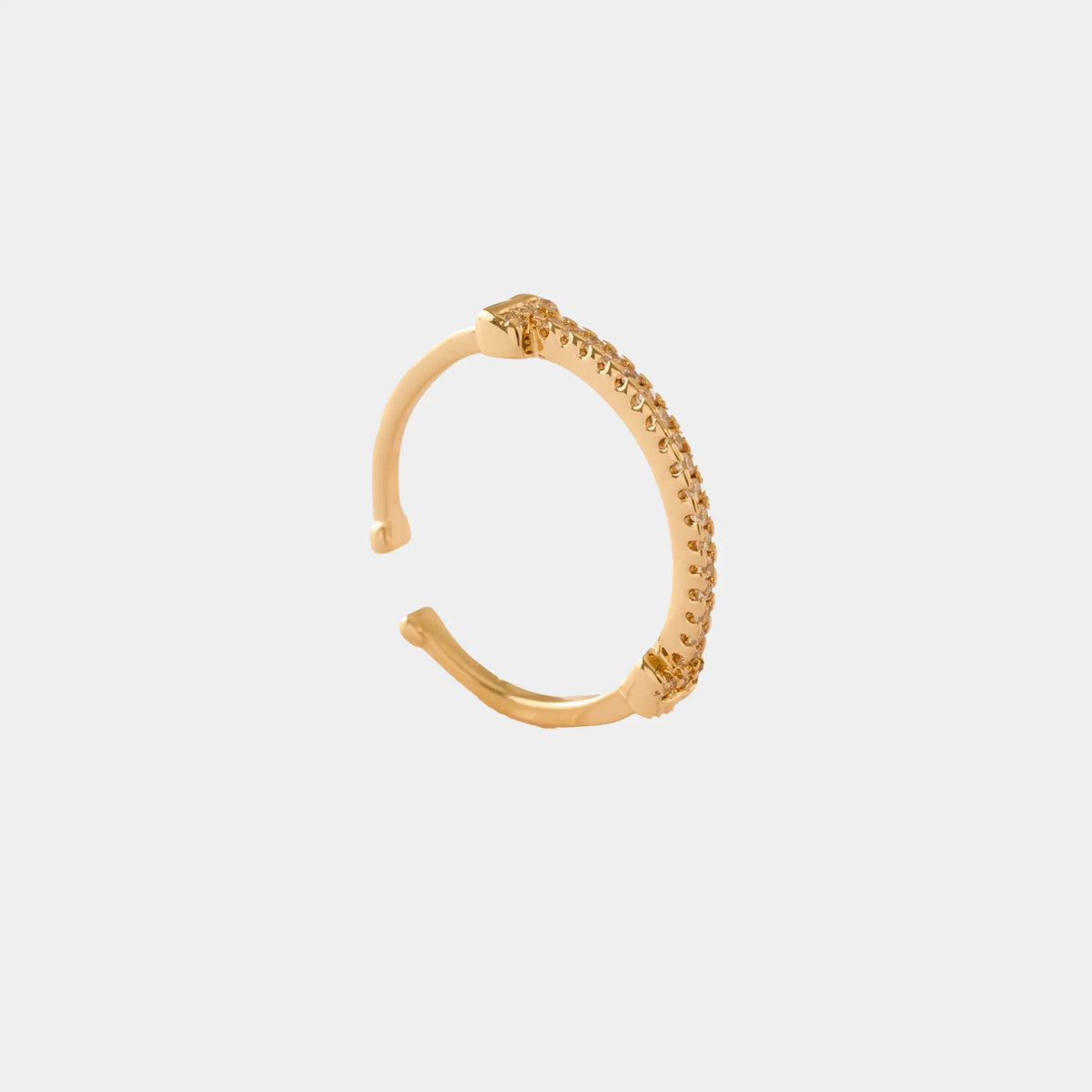 Anillo Flicker Ajustable Circón Cristal