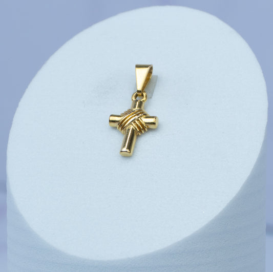 Dije Cruz Manto Sagrado