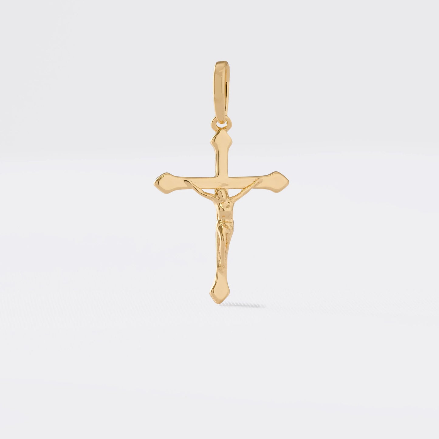 Dije Cruz Cristo con Relieve