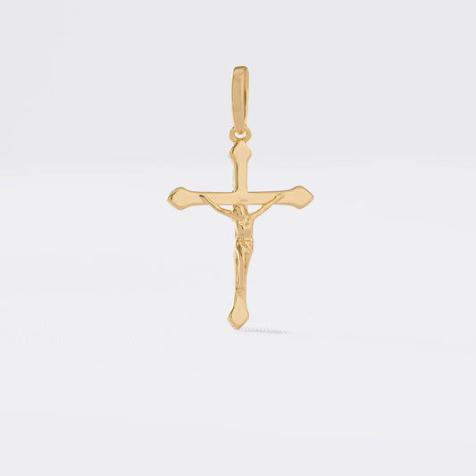 Dije Cruz Cristo con Relieve