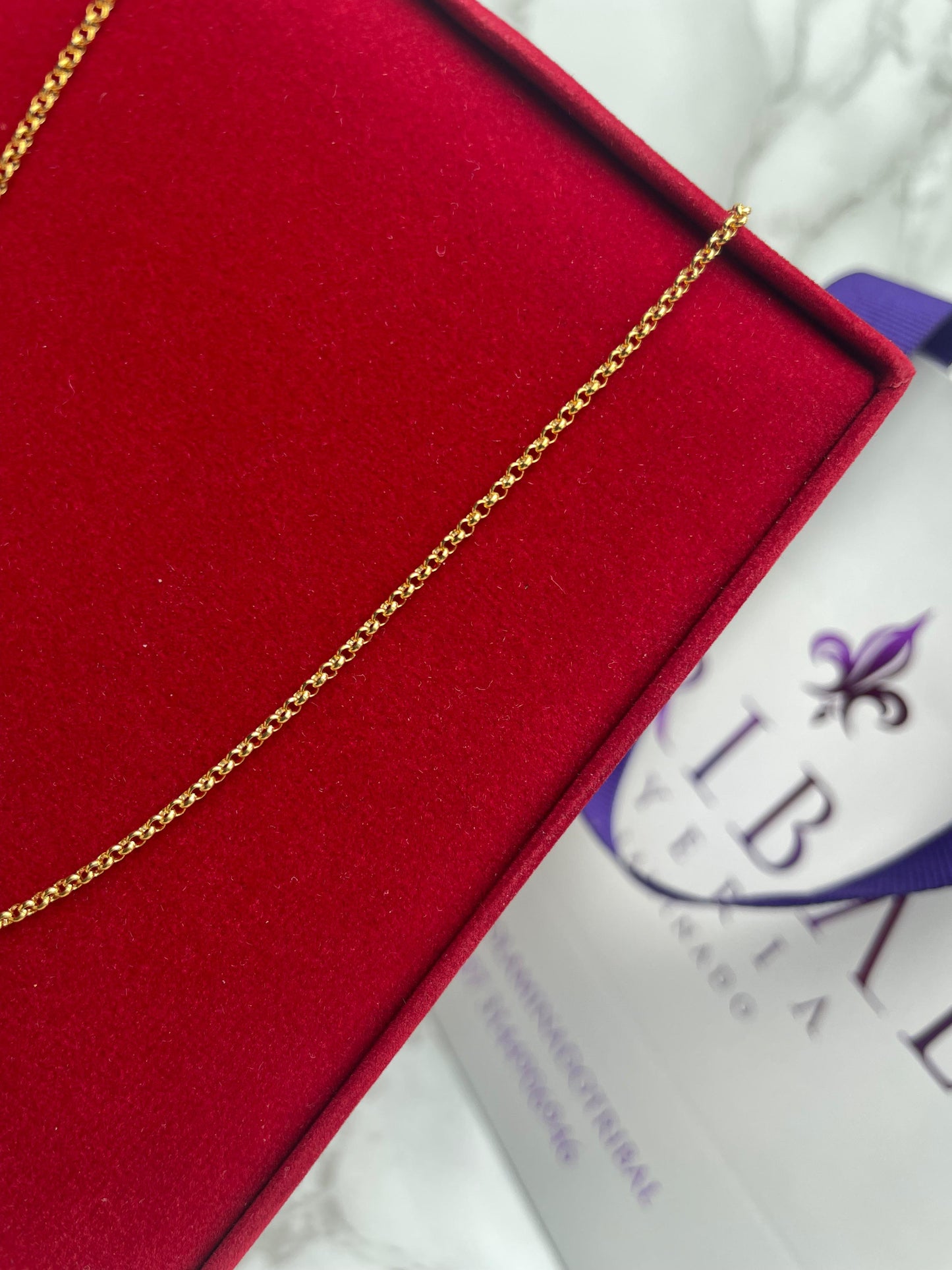 Cadena Belcher 1.5MM 45CM