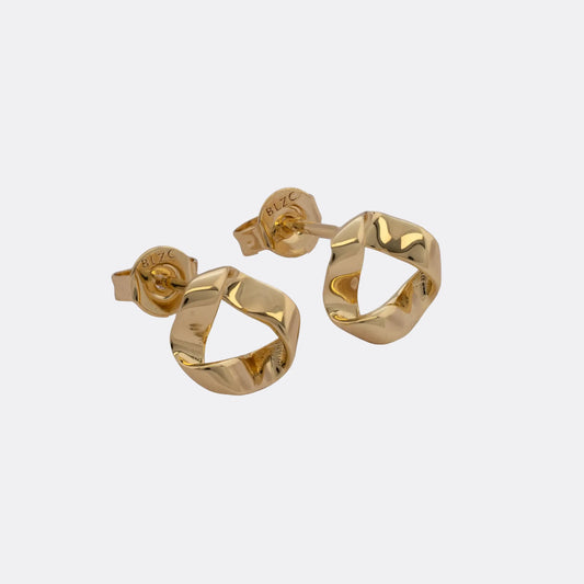 Arete Tipo Topo Golden Twist 8 mm