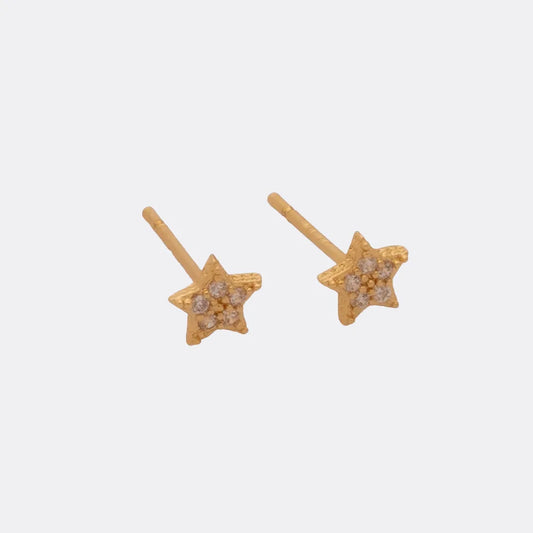 Arete Tipo Topo Stars circon cristal