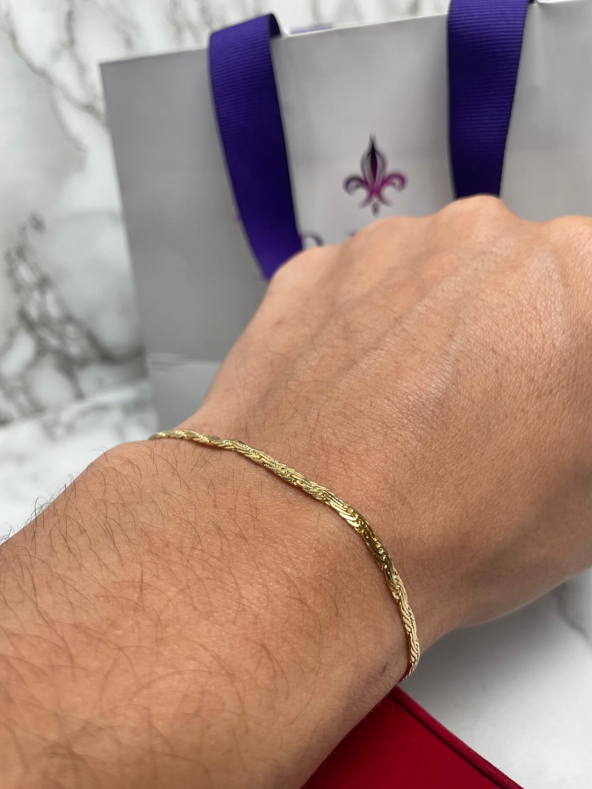 Pulsera Imperial 3mm*21 cm