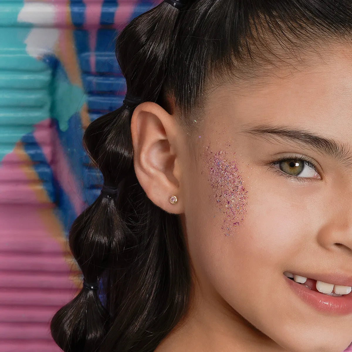 Arete Circón Caja Redonda 4mm ROSA