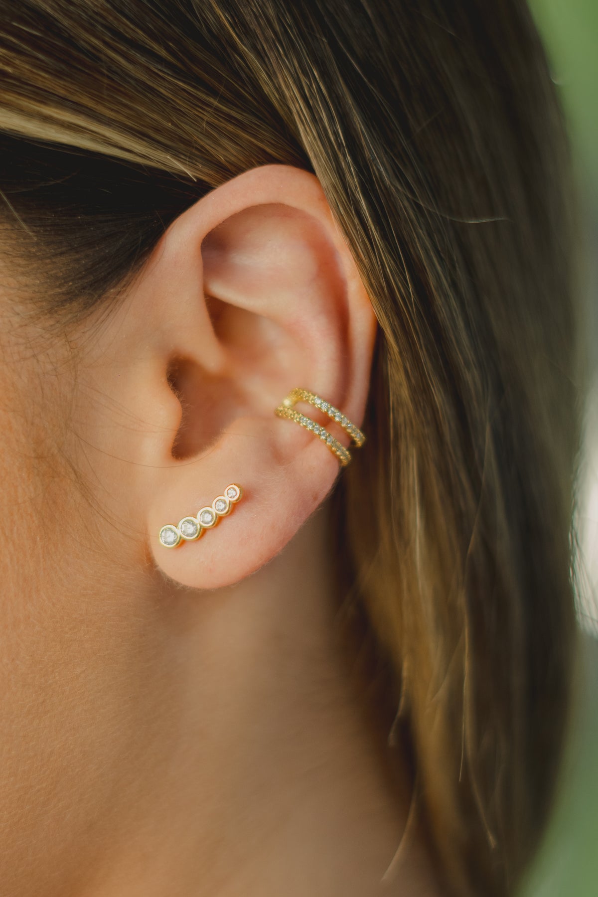 Arete Scaler 5 Circonias Cristal