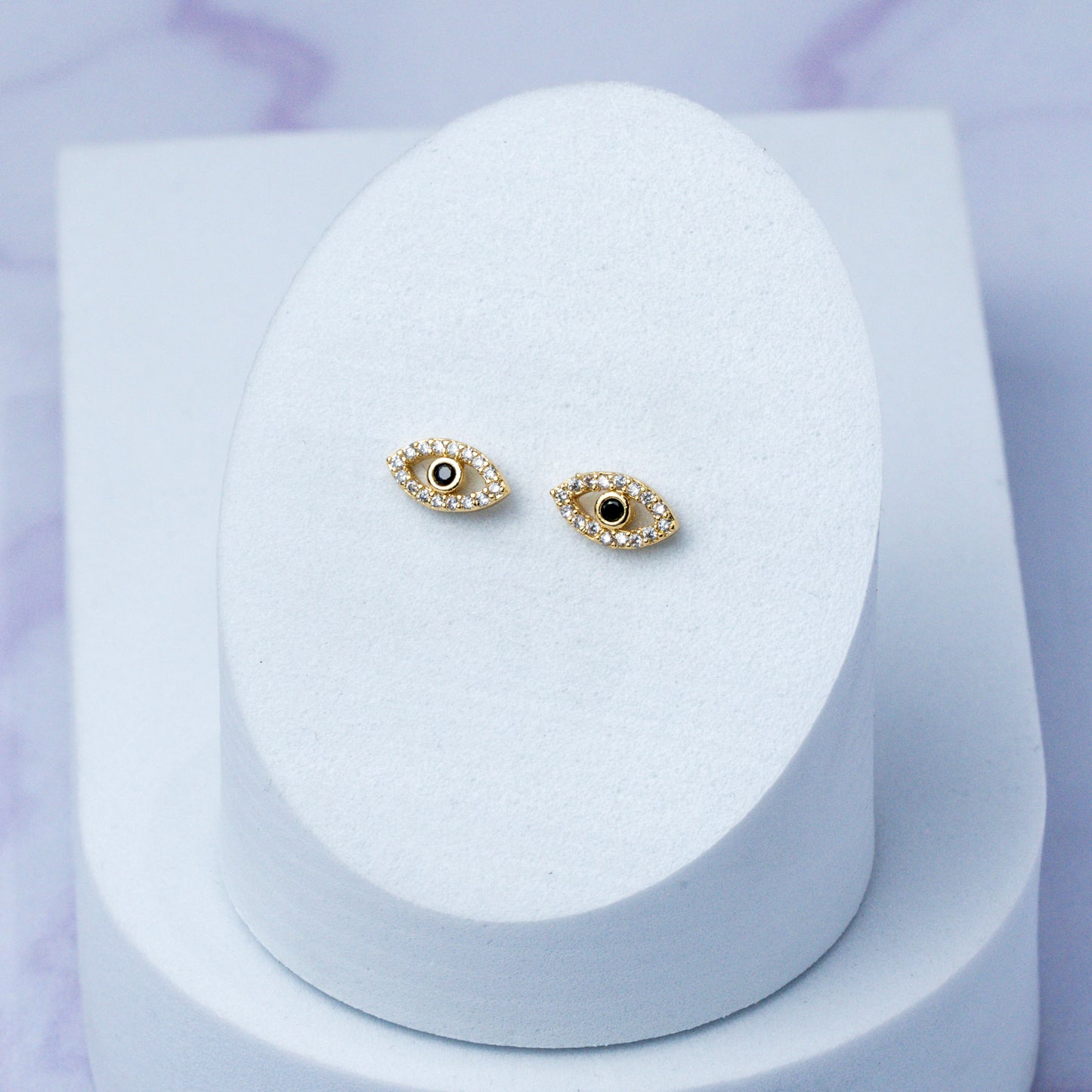 Aretes Ojo turco