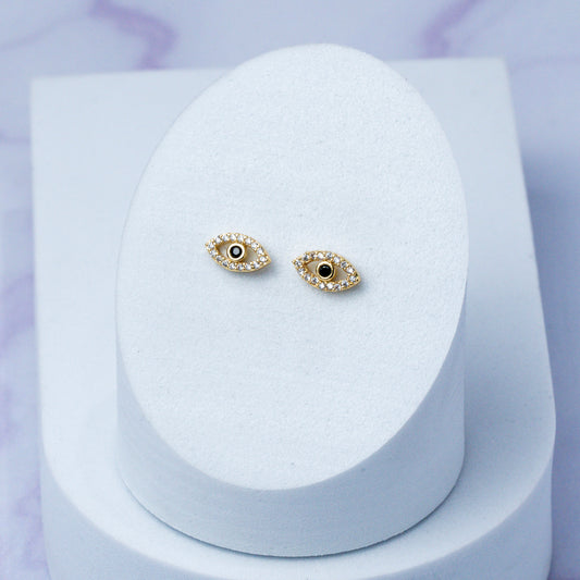 Aretes Ojo turco