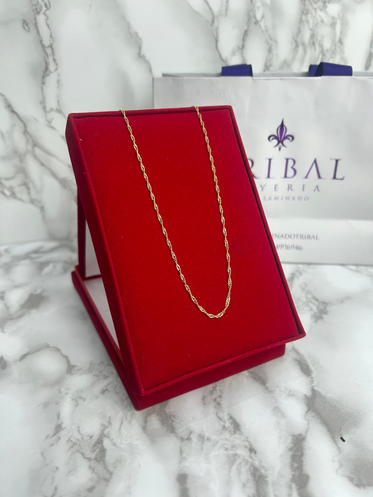 Cadena Singapur - 2mm 45cm