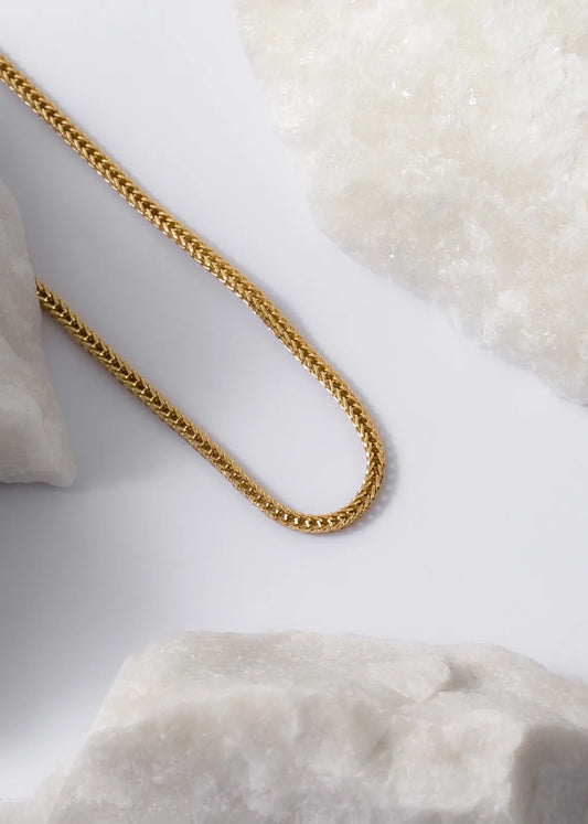 Cadena Franco Cuadrada 2mm 65cm