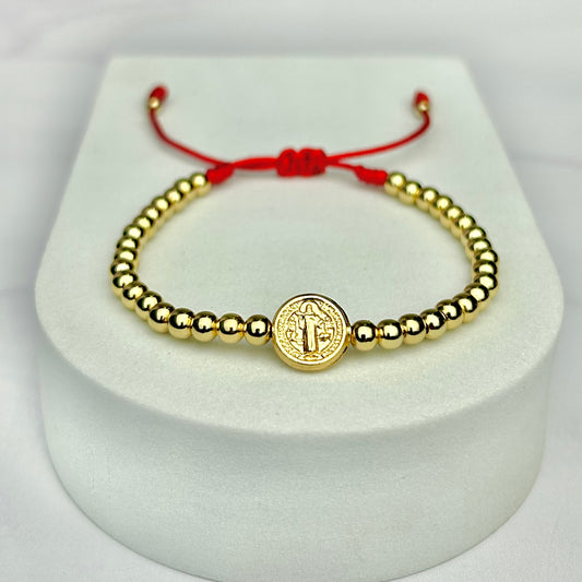 Pulsera Full Balin Liso Hrj San Benito OL18K RJ