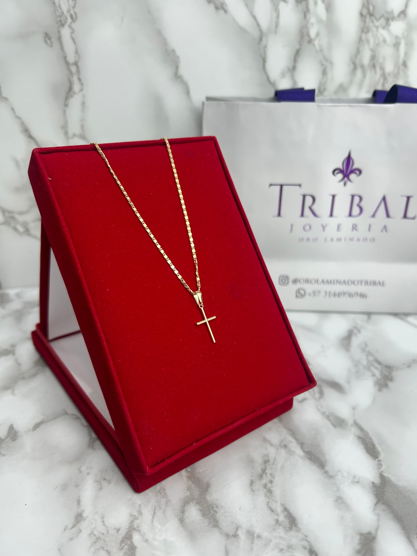 Dije Cruz Sencilla Mediana