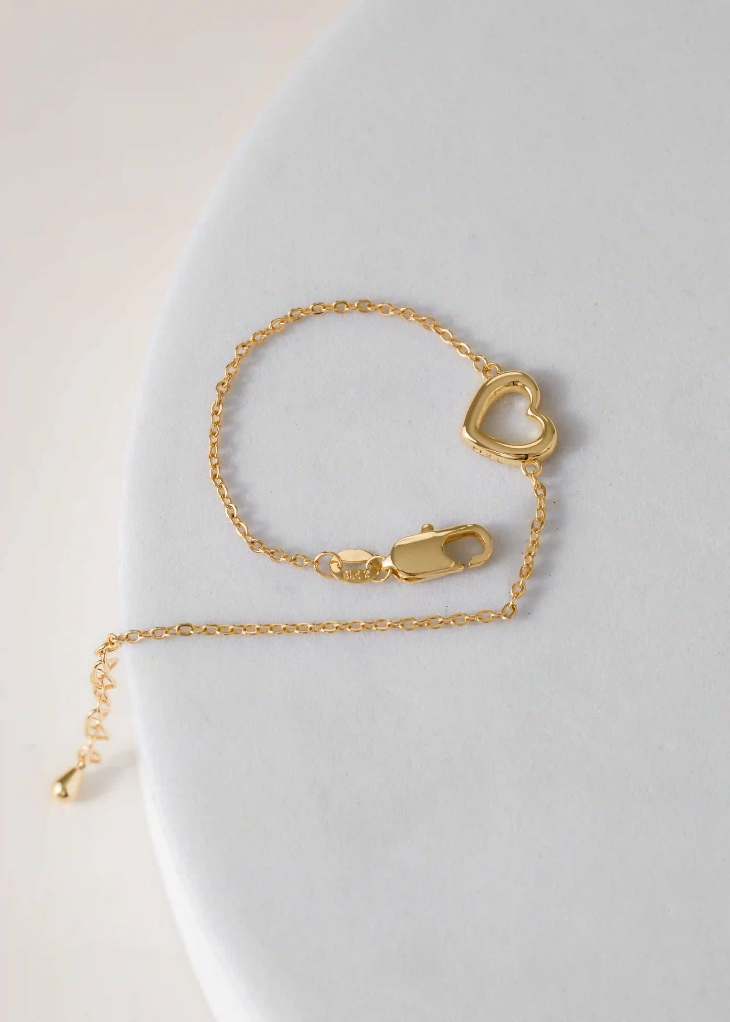 Pulsera Aros Heart 15 cm + extensor