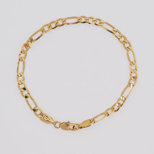 Pulsera 3X1 Diamantada 20 cm, 5 mm