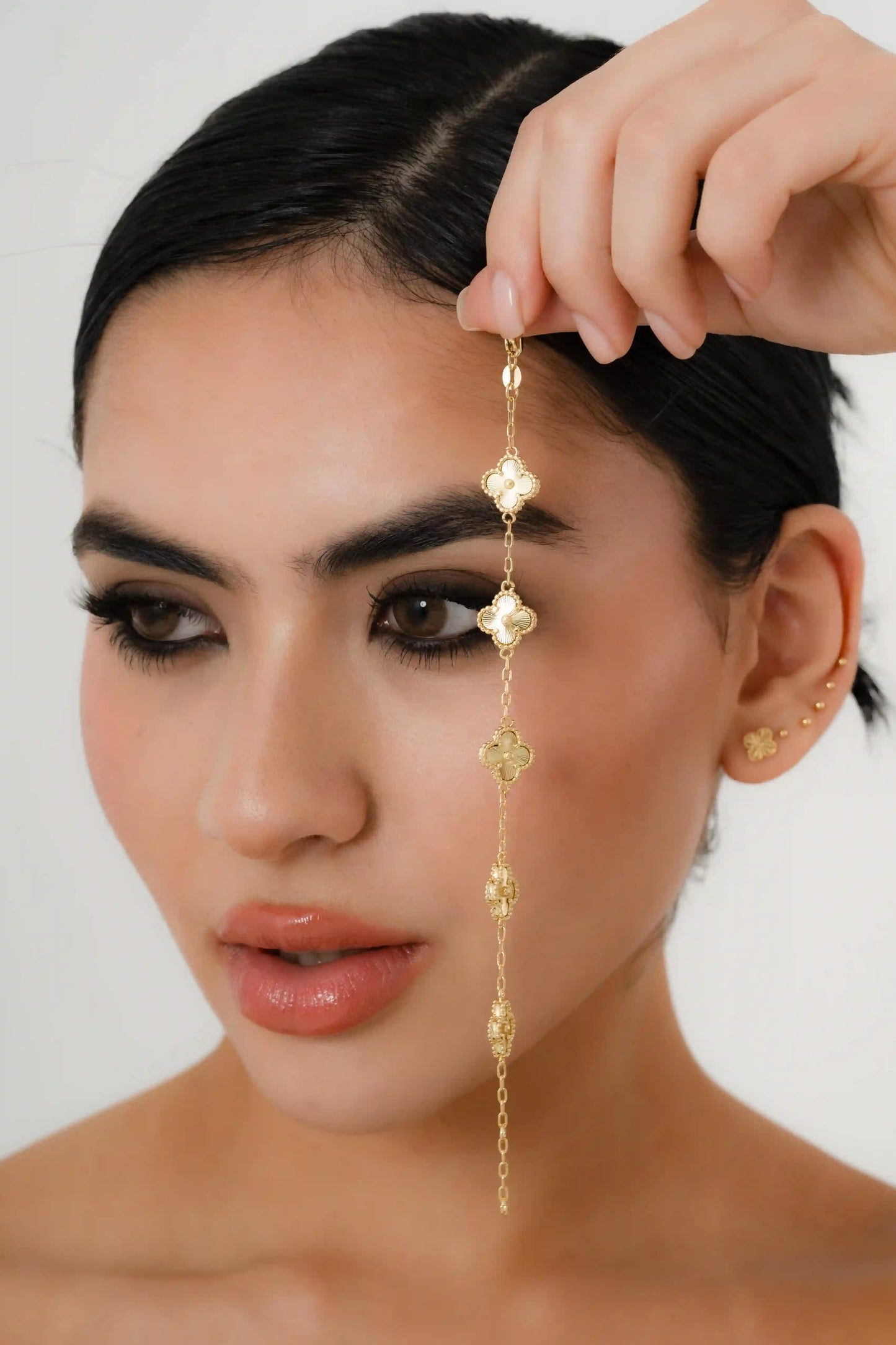 Pulsera Clover 1.2 cm 18 cm + extensor