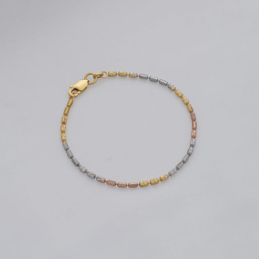 Pulsera Barril Prismc IT 16 cm Tres Oros
