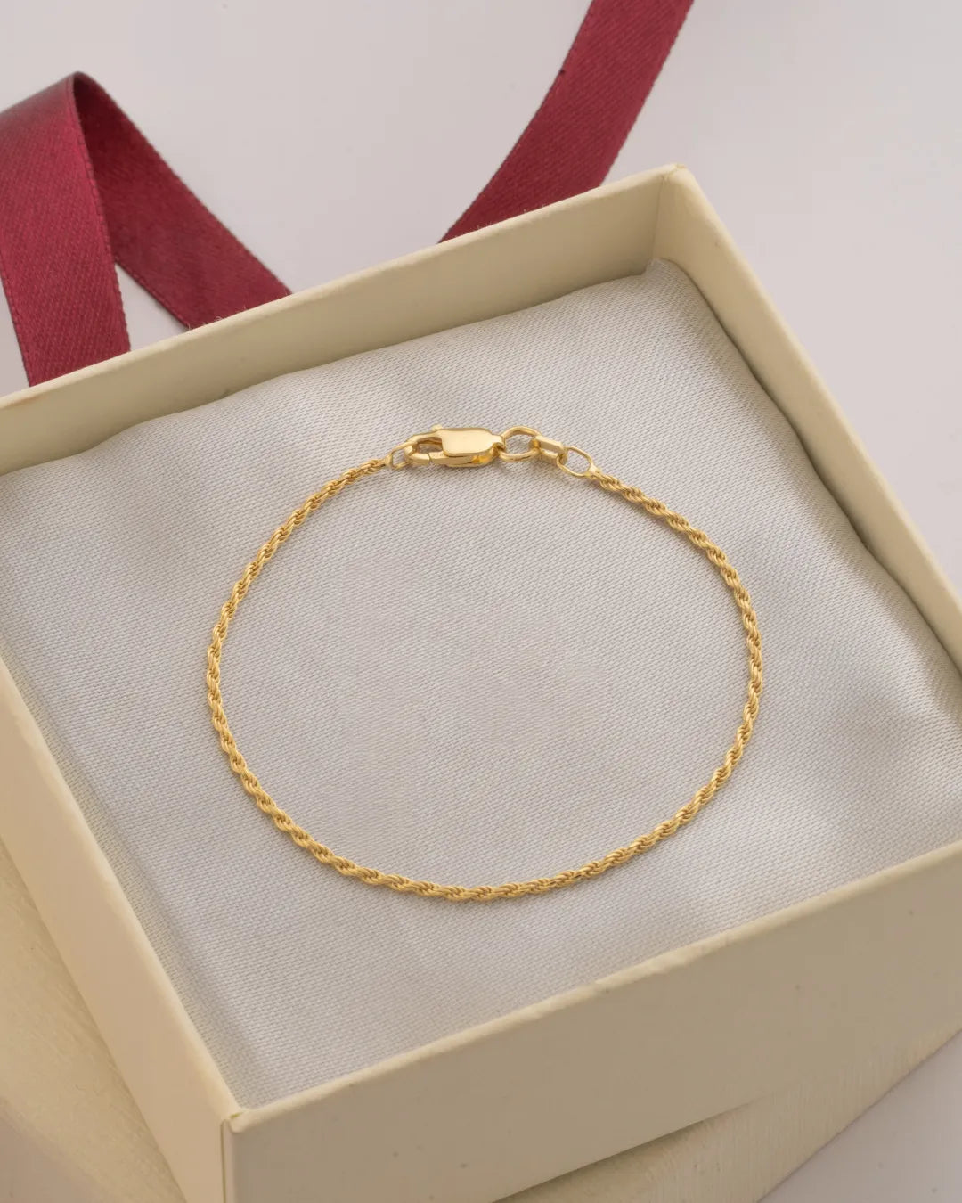 Pulsera Lazo Diamantado IT 1.3 MM 19.5 CM