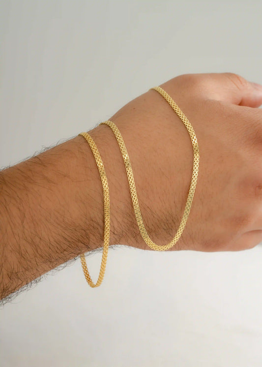 Pulsera Chino IT 3 MM 16 CM