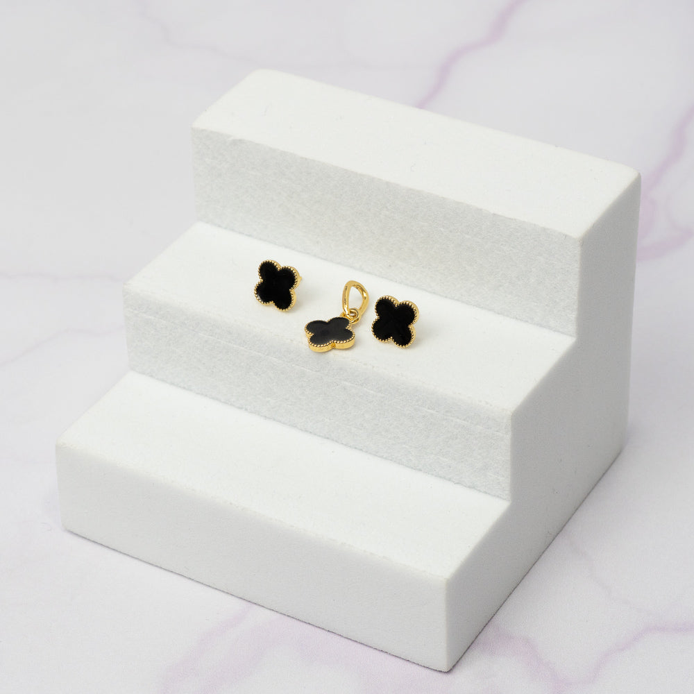 Conjunto Clover Negro