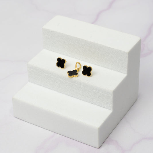 Conjunto Clover Negro