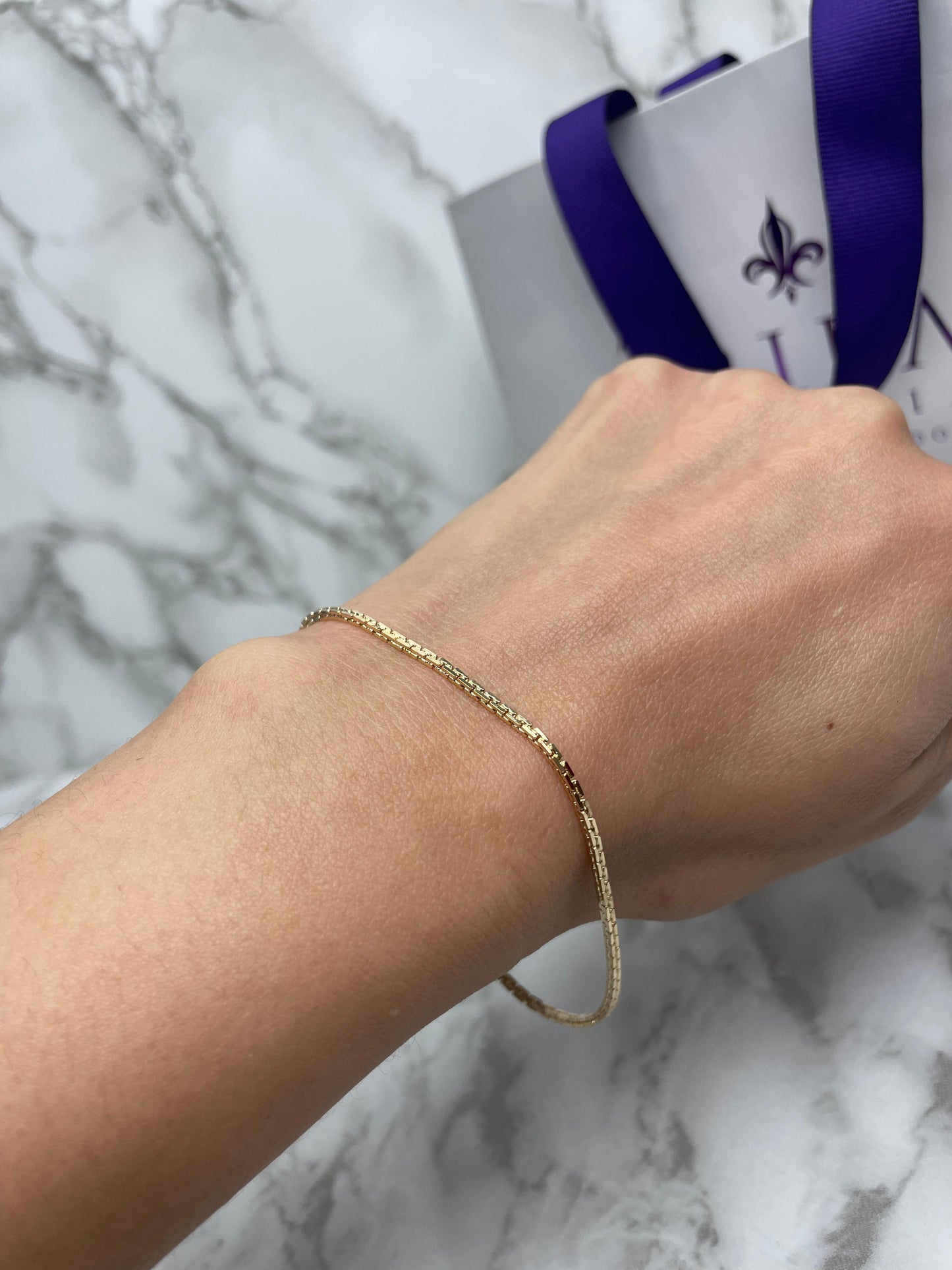PULSERA TEJIDO EGIPCIO 1.5 MM 18 CM