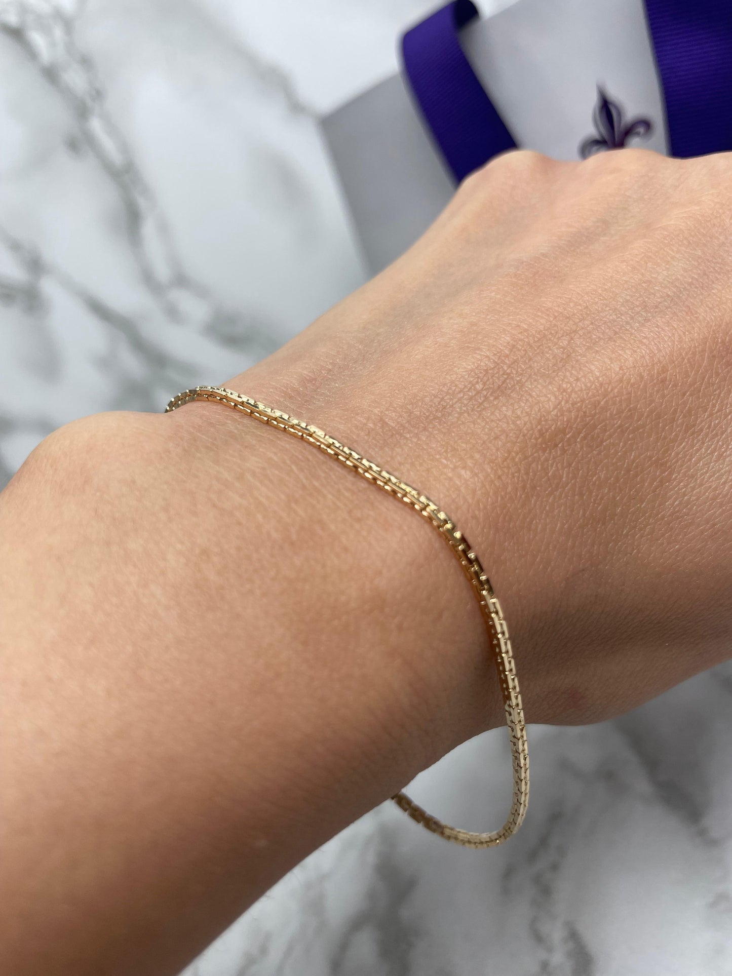 PULSERA TEJIDO EGIPCIO 1.5 MM 18 CM