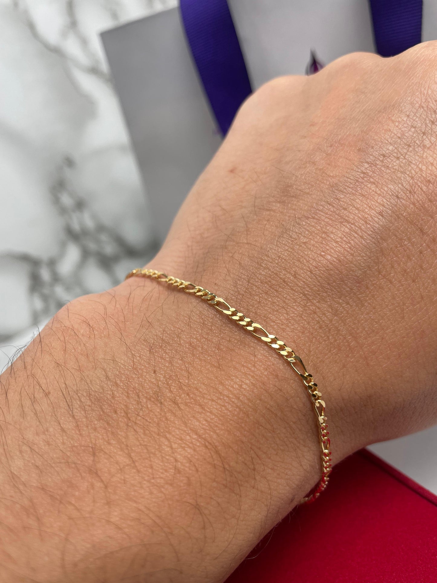 Pulsera 3X1 ó Tipo Cartier 2 mm 20 cm