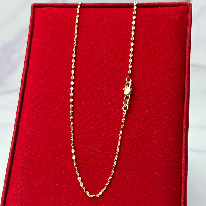 Cadena Crispeta 1.5 mm 45 cm