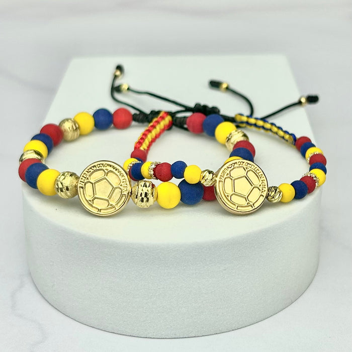 Combo de Pulseras Tejidas Selección Balín Neopreno y Mixto