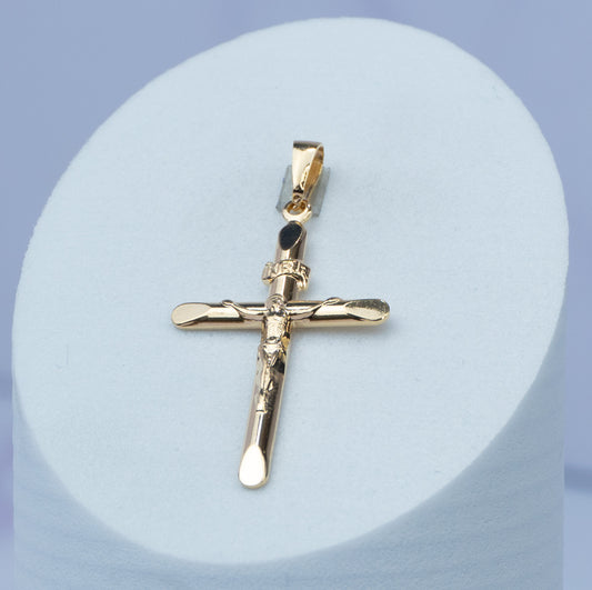 Dije Cristo INRI Puntas Planas 3.3 cm