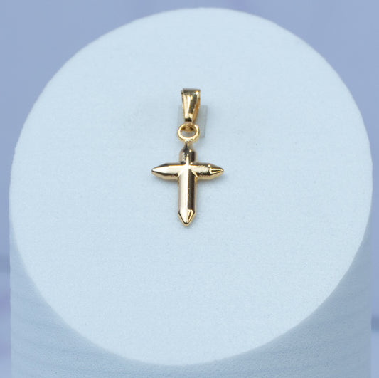 Dije Cruz Latina Punta Estaca