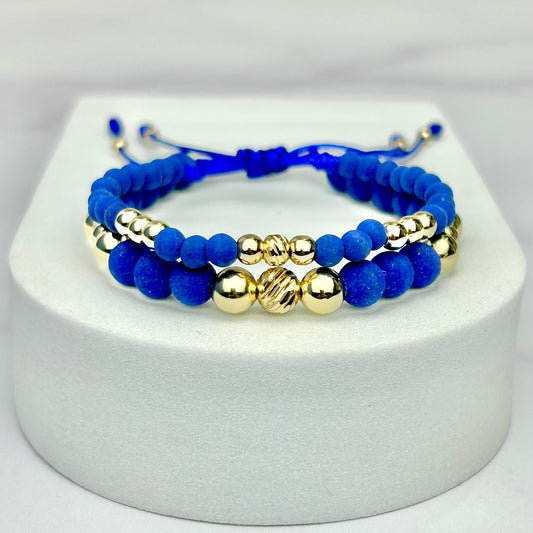 Combo: Pulseras Embajadores Full Balin Neopreno, Liso, Italy OL18K AZ