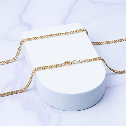 Cadena Cubana Continua 4mm