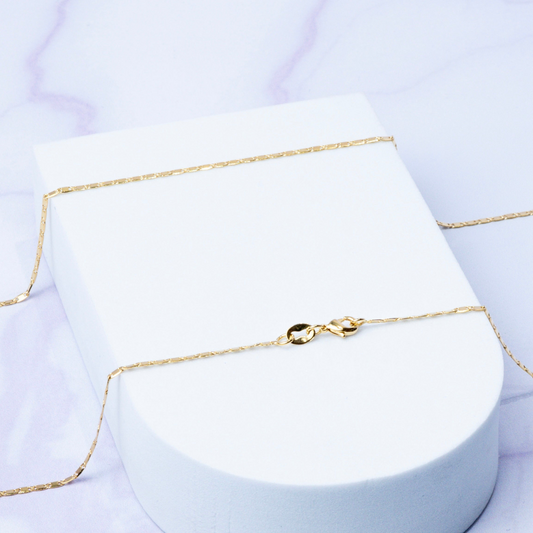 Cadena Escalera Plana Lisa 1.8mm