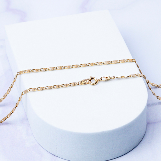 Cadena Espejo Oleada 3 mm 50 cm